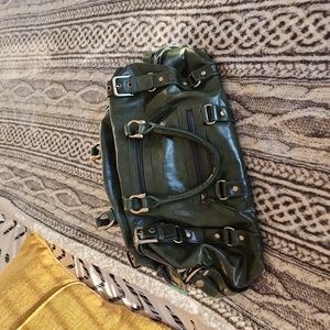 Dark green handbag. Ninewest. Great condition